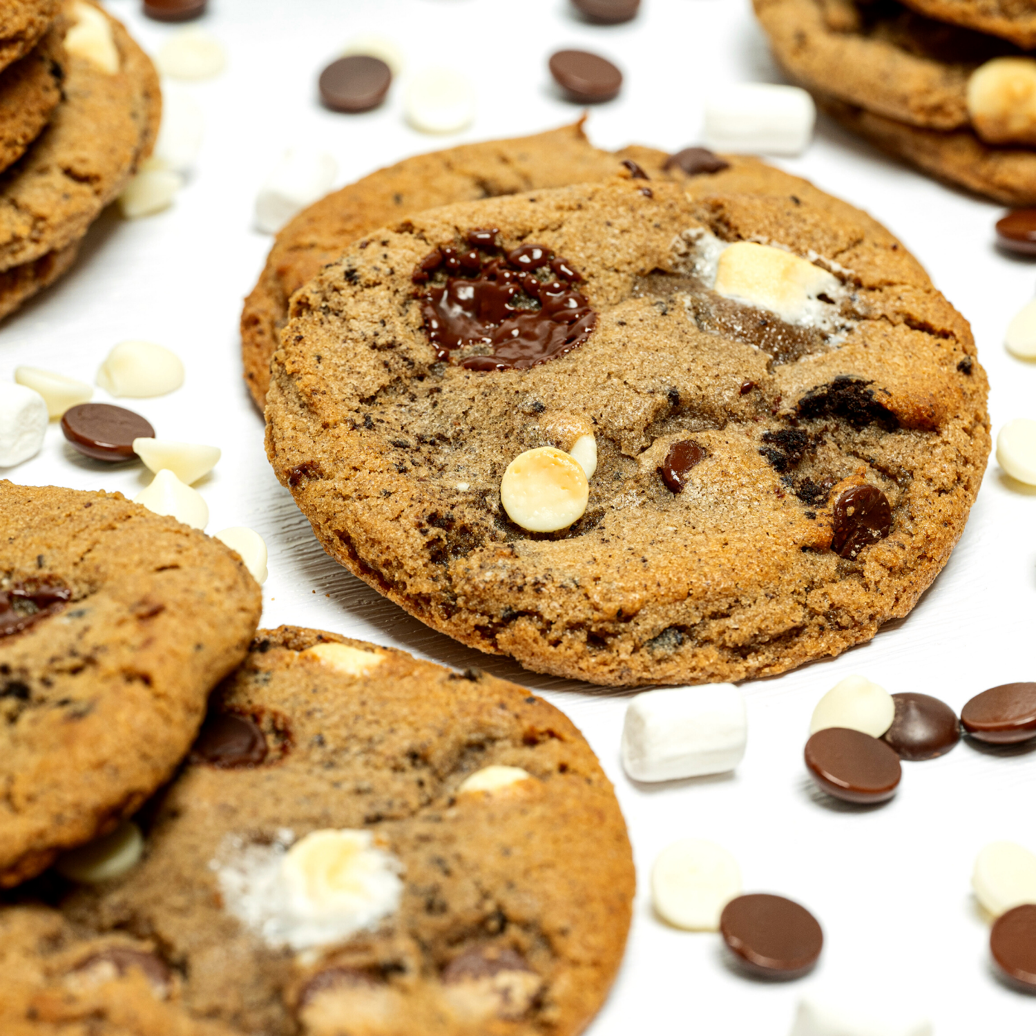 Chocolate chip marshmallow cookies