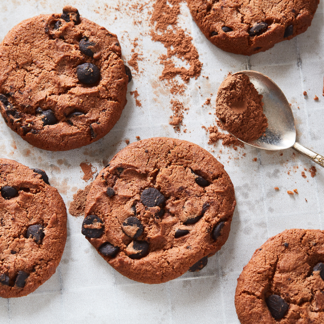 How to Make Chocolate Chip Cookies Healthier - Chocolate Cookies/Cocoa Powder