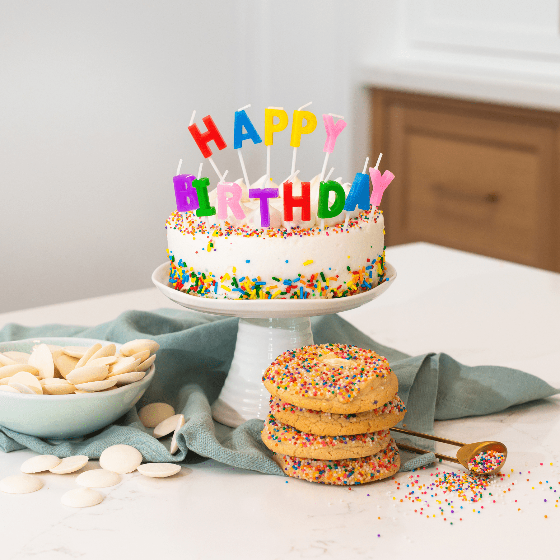 Birthday Cake Cookies