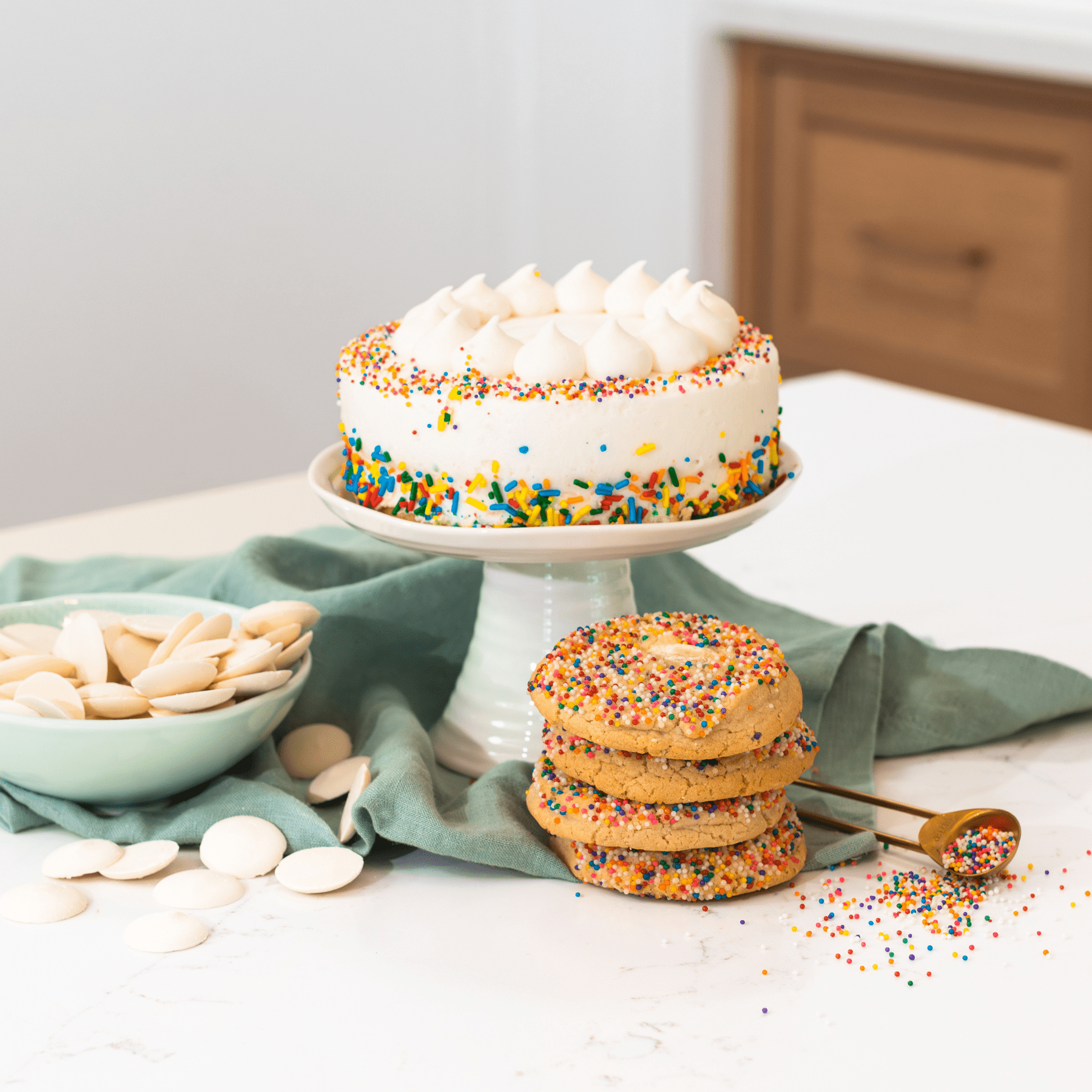 Birthday Cake Cookies