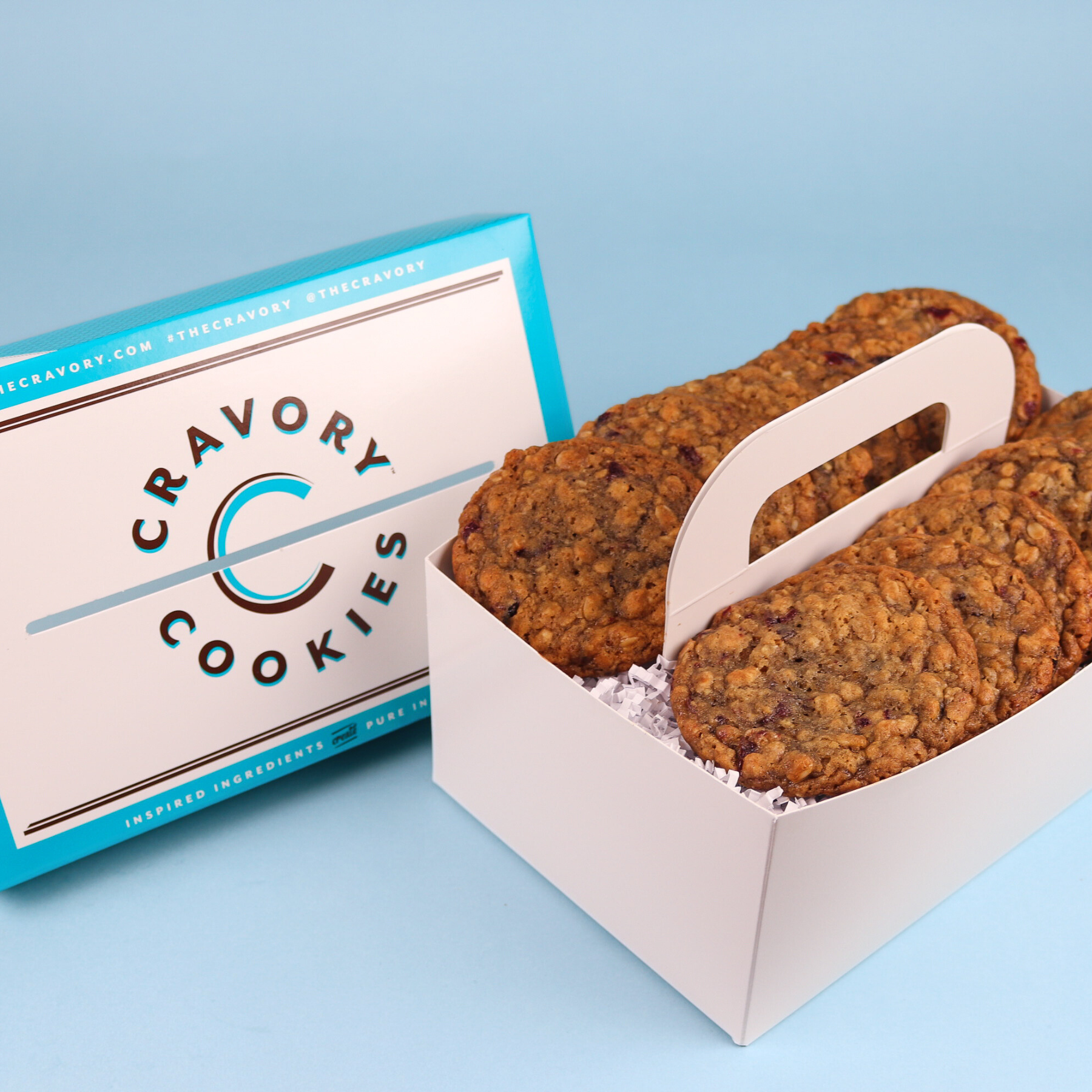 Cherry granola box of one dozen cookies