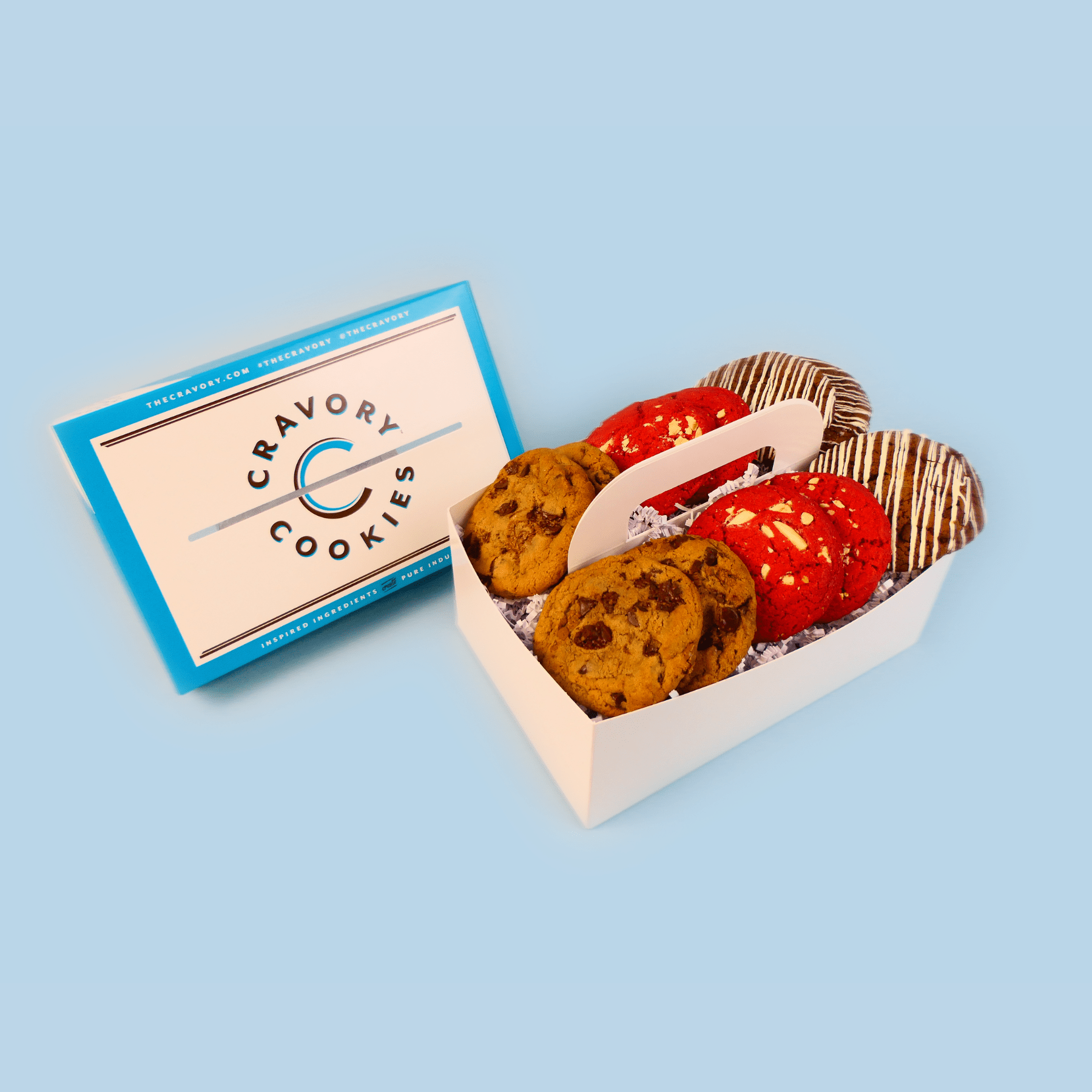 chocoholics mix cookies in box