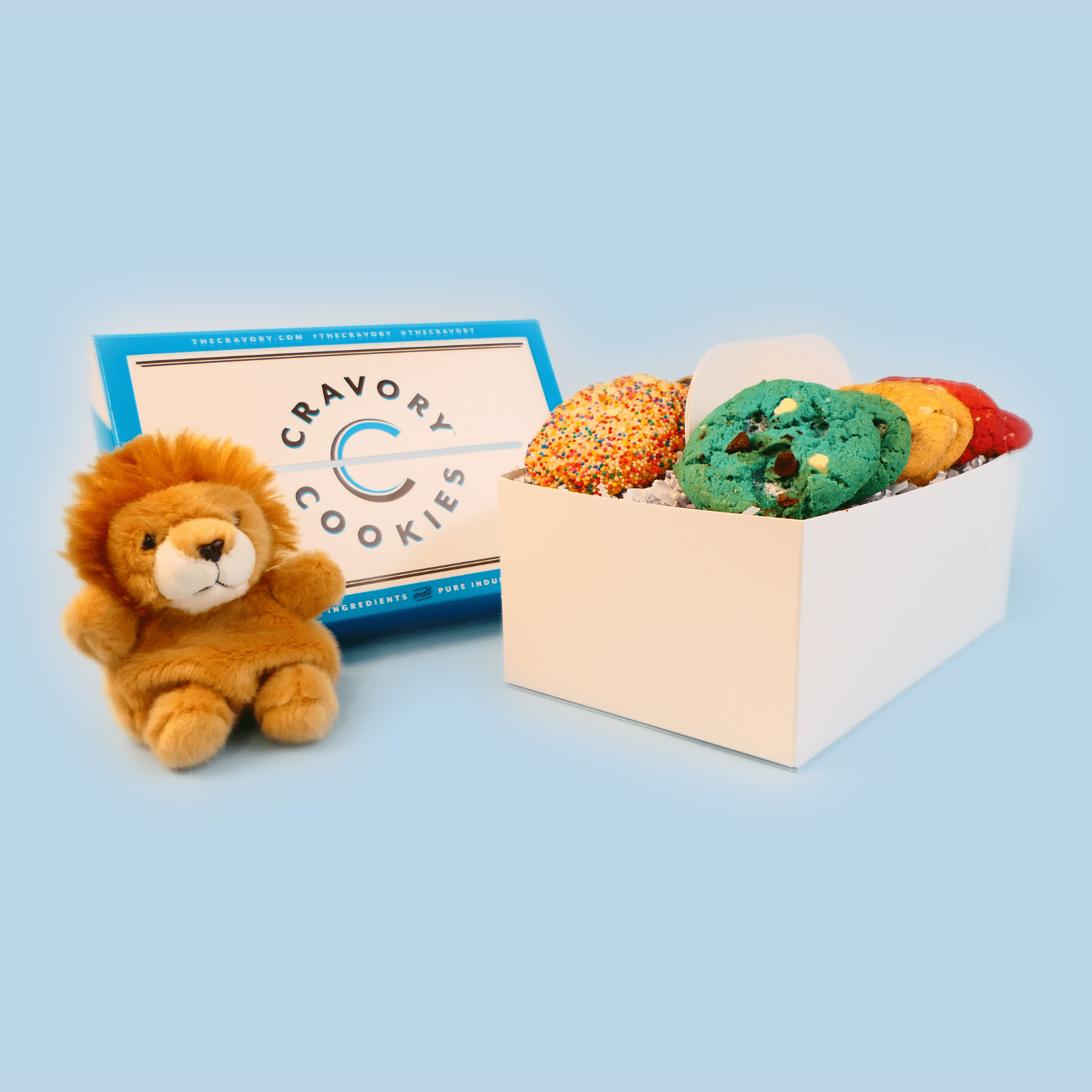 Kids Cookie Box - Lion