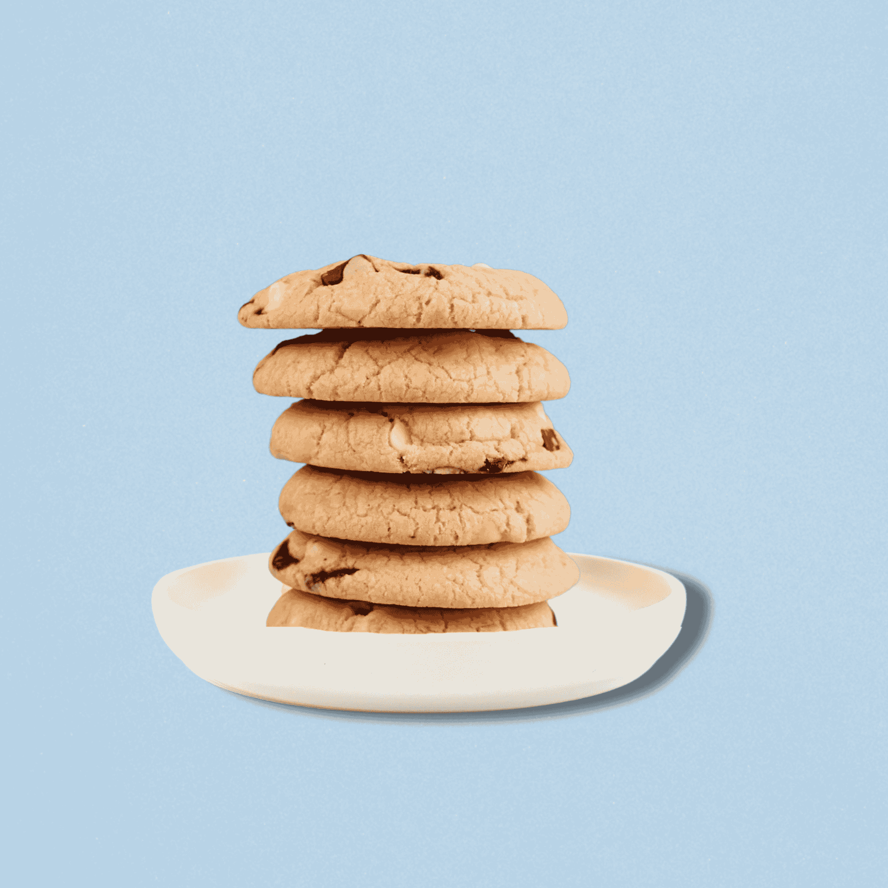 Minty Blizzard Cookies