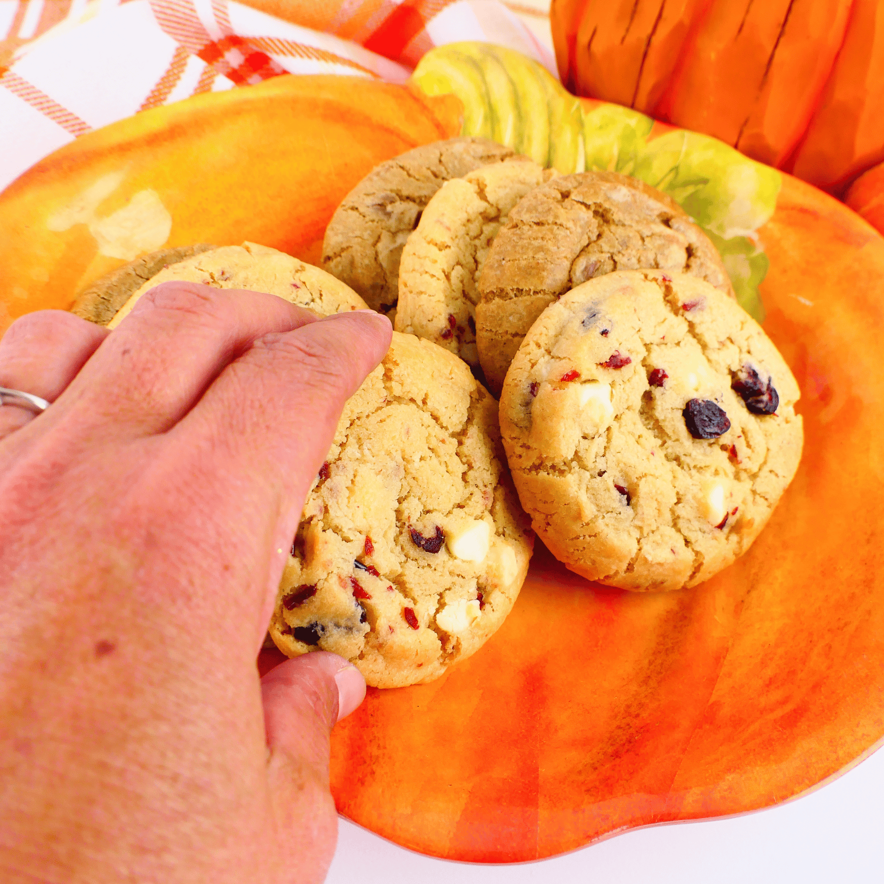 Orange Cranberry Cookies