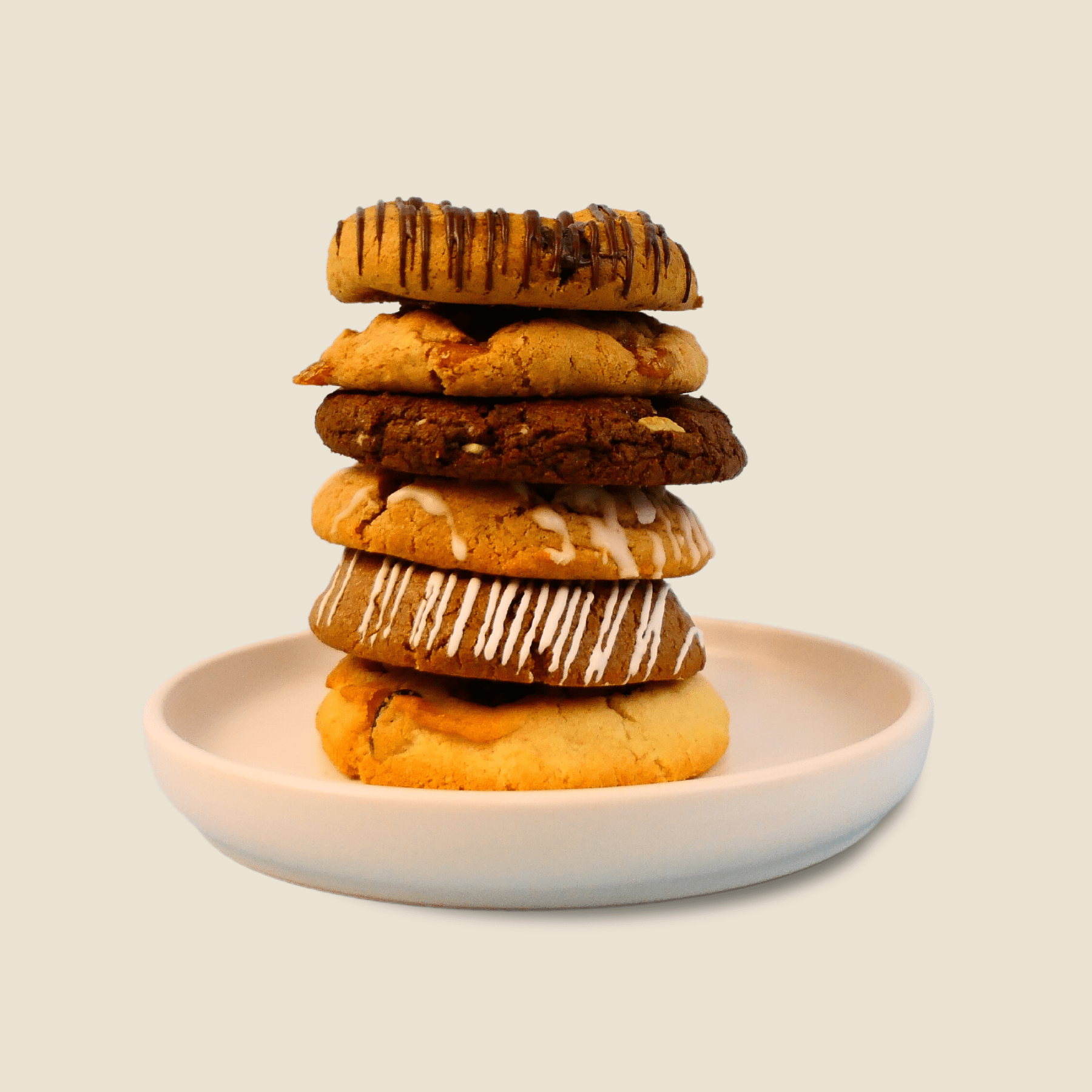 Stack of November mix cookies