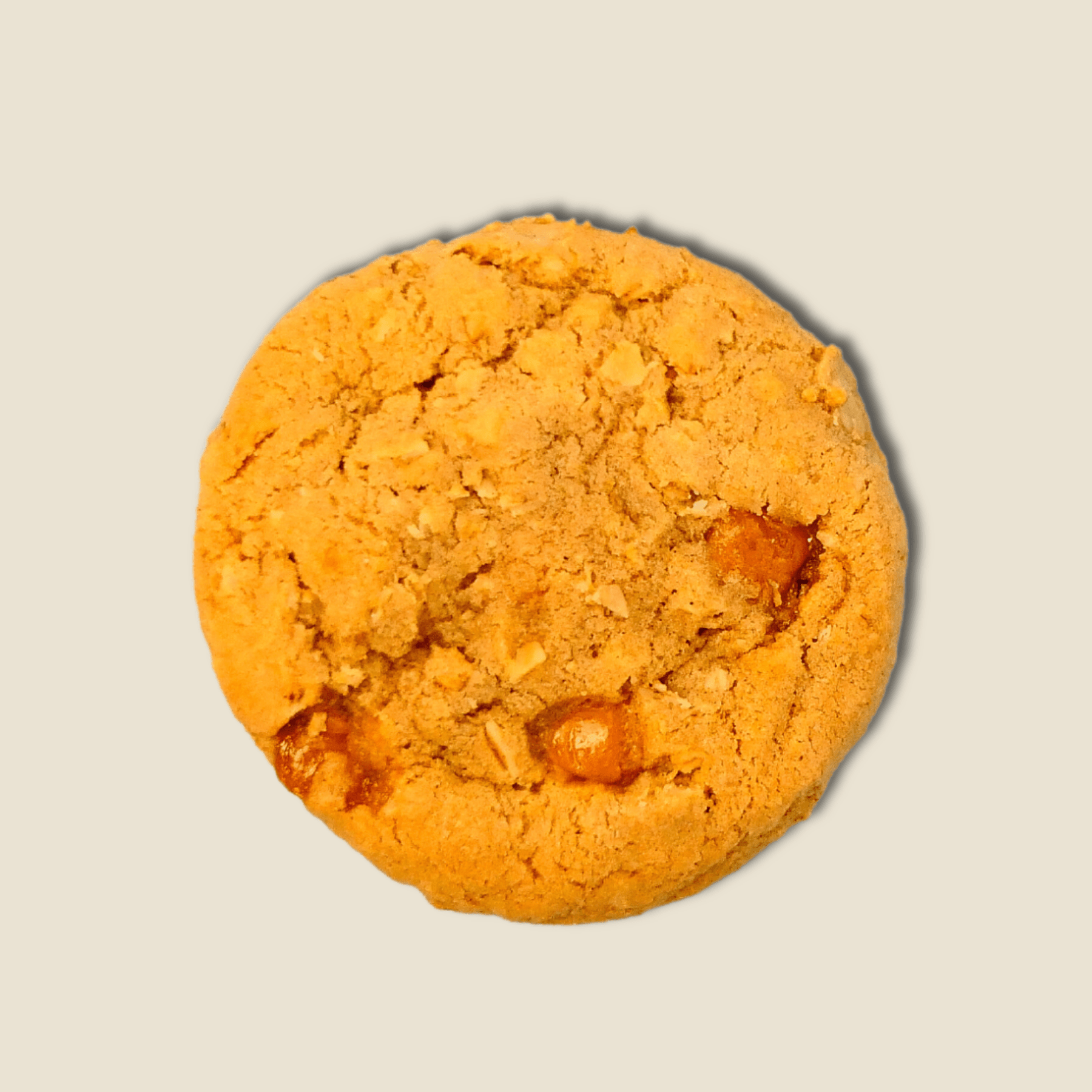 1 Spiced caramel oatmeal cookie