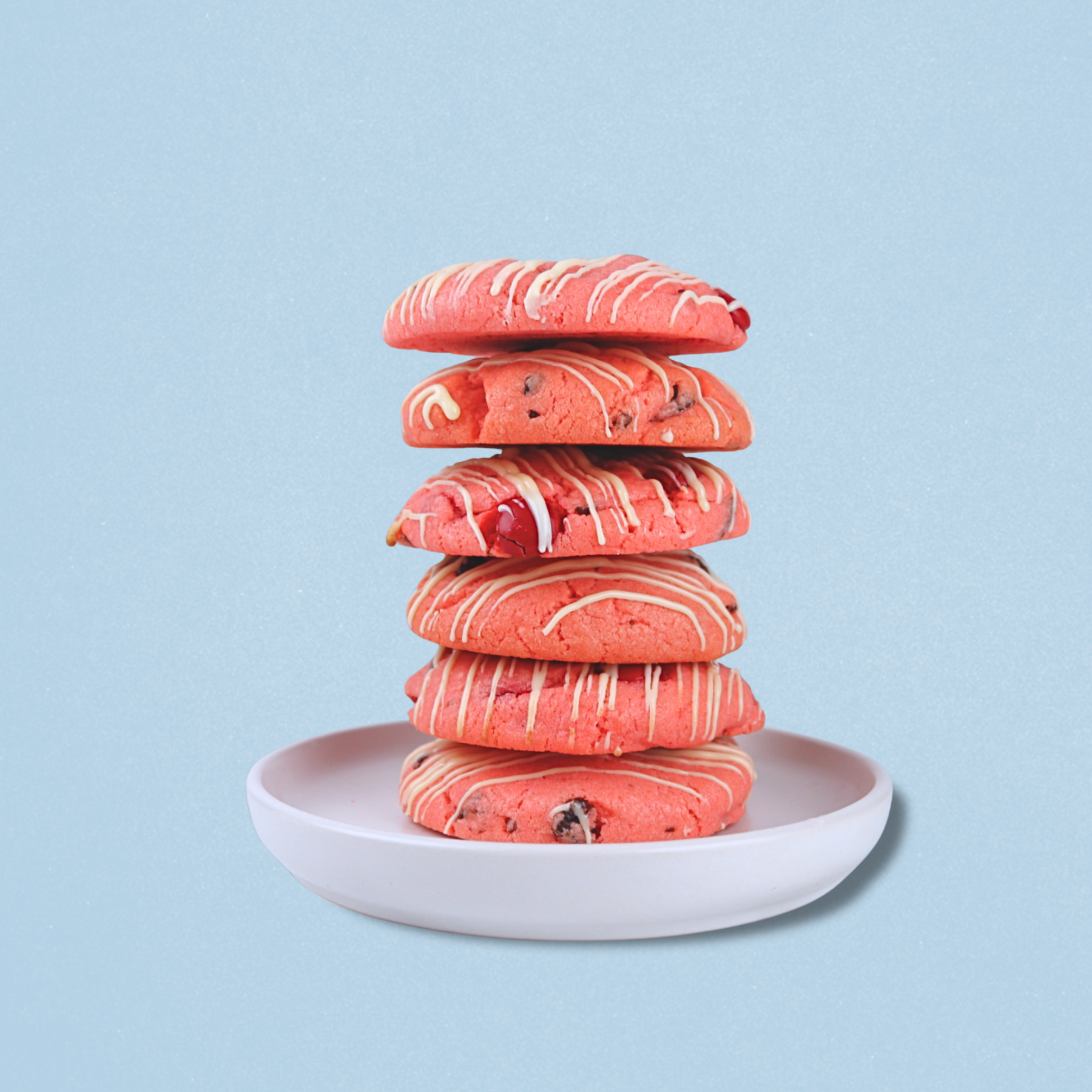 Strawberry Champagne - 4 Cookies
