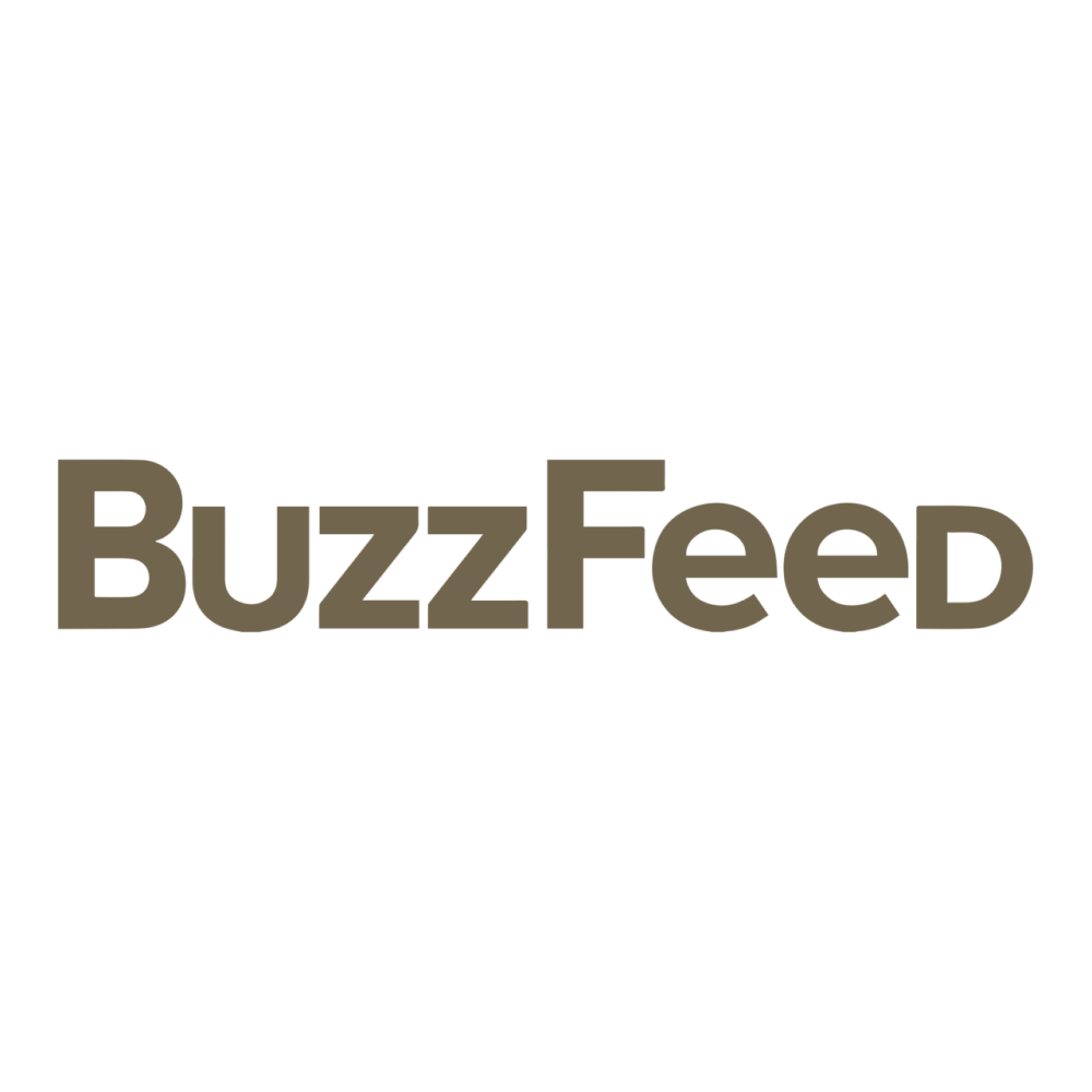 BuzzFeed logo.