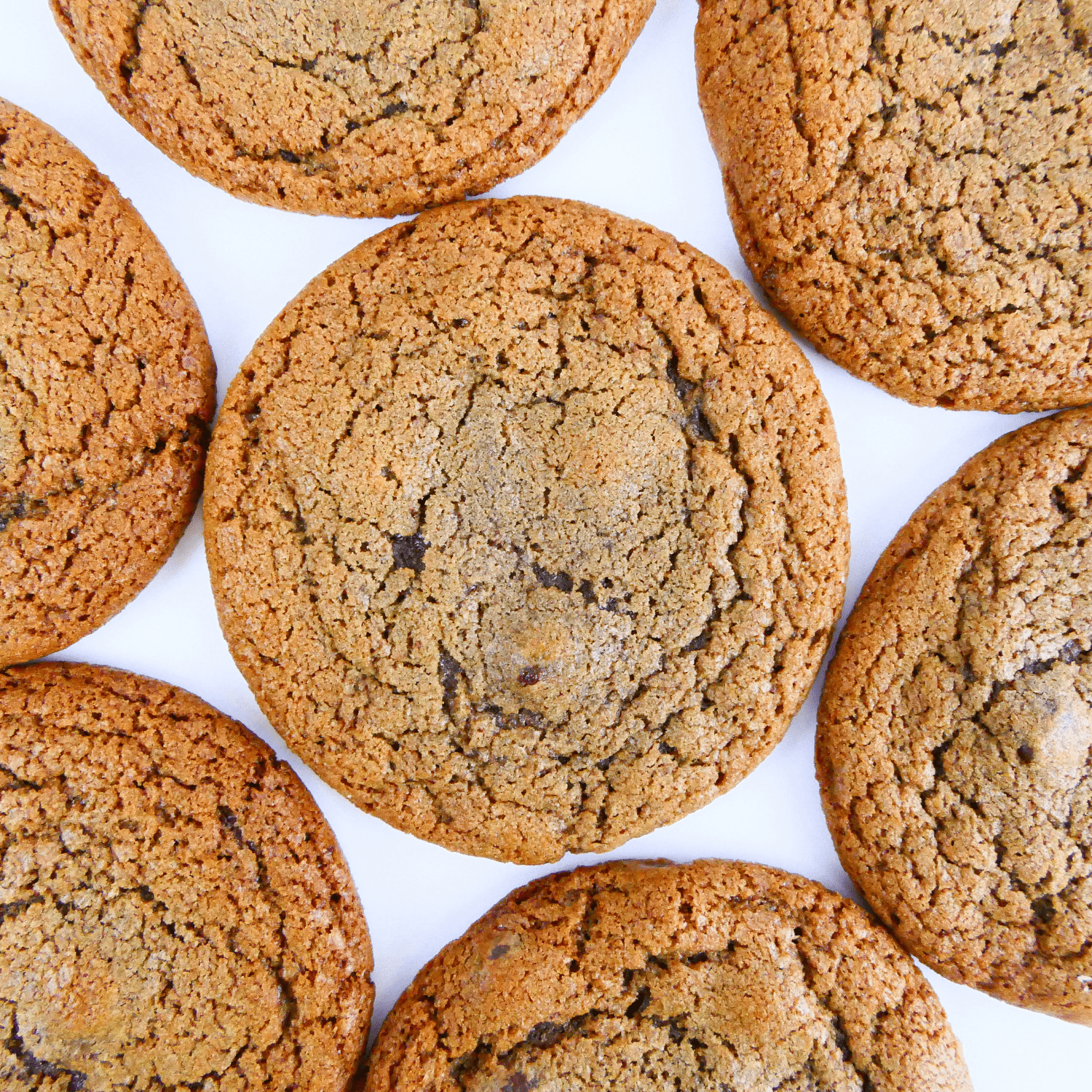 Coffee Cake Cookies Flatlay