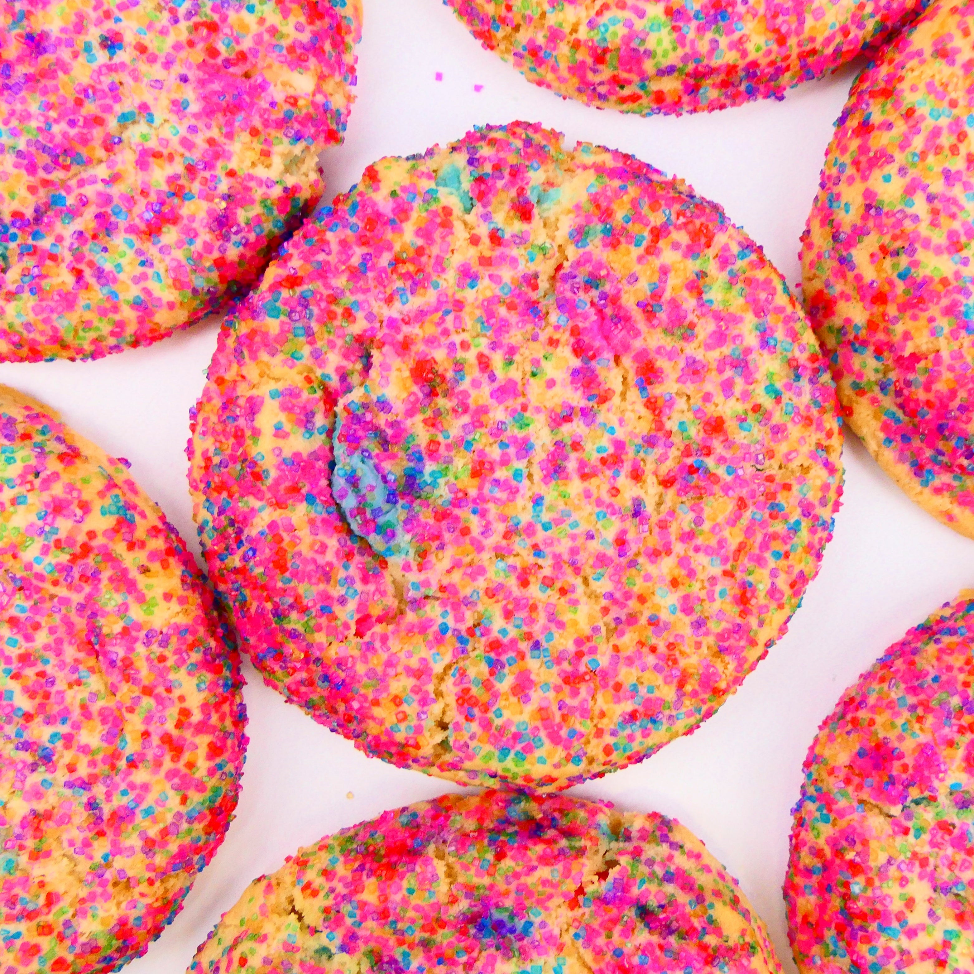 Unicorn bark cookies