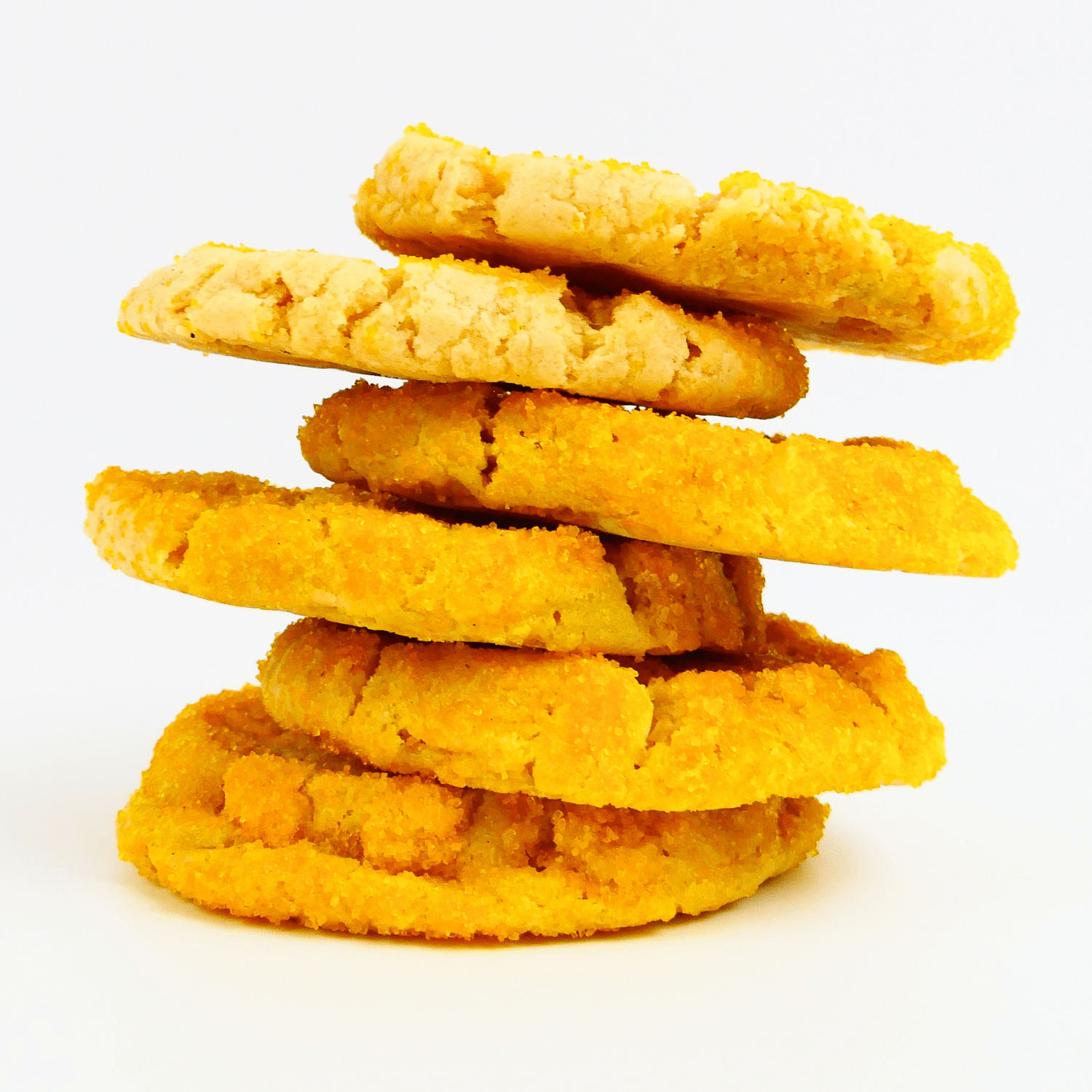 Blonde Brownie cookies - Stacked Cookies