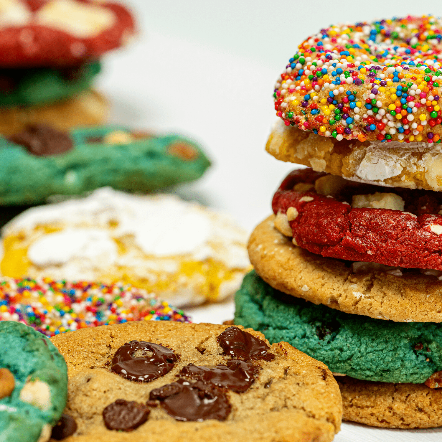 Best Seller Mix - fully stacked cookies