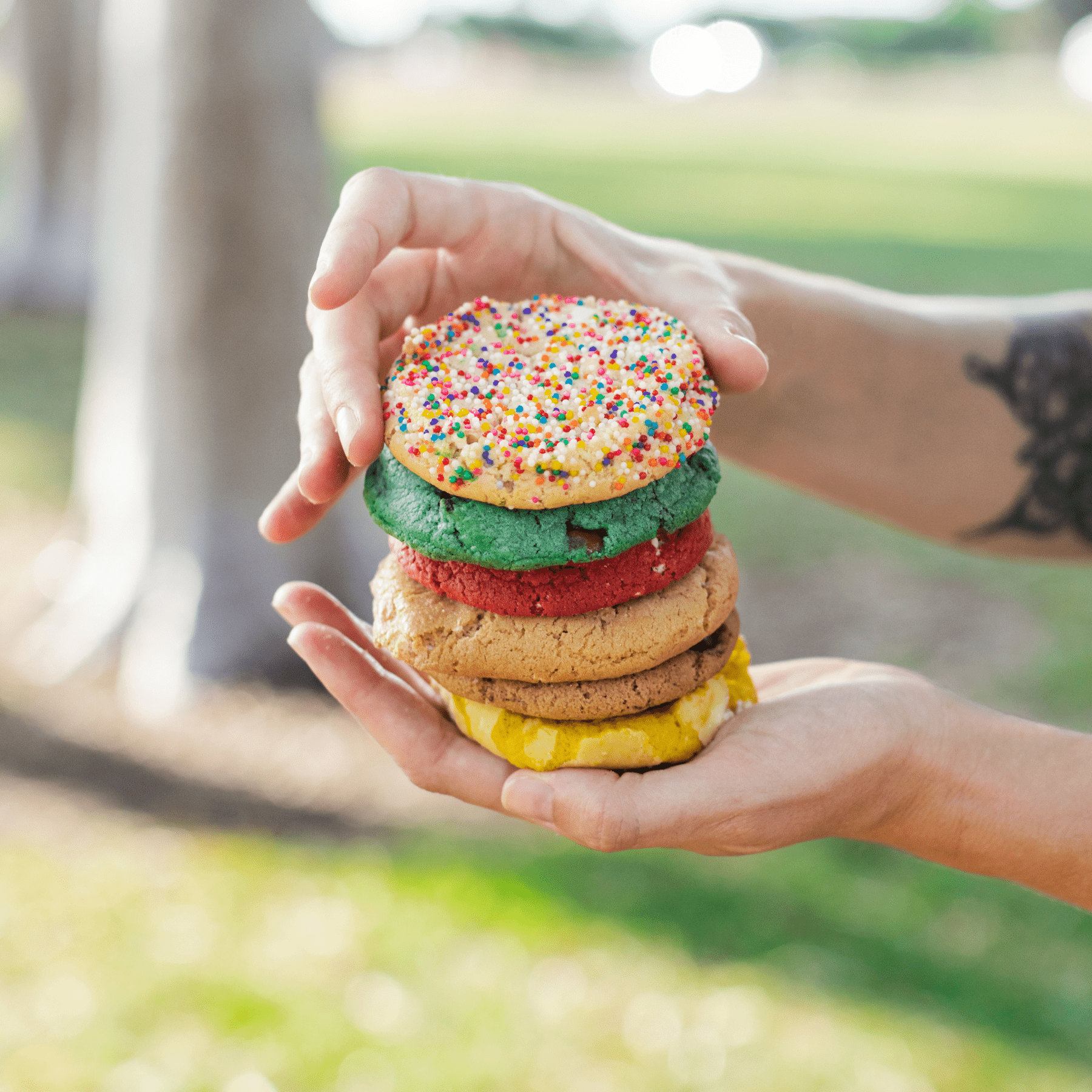 Birthday Cake Cookies