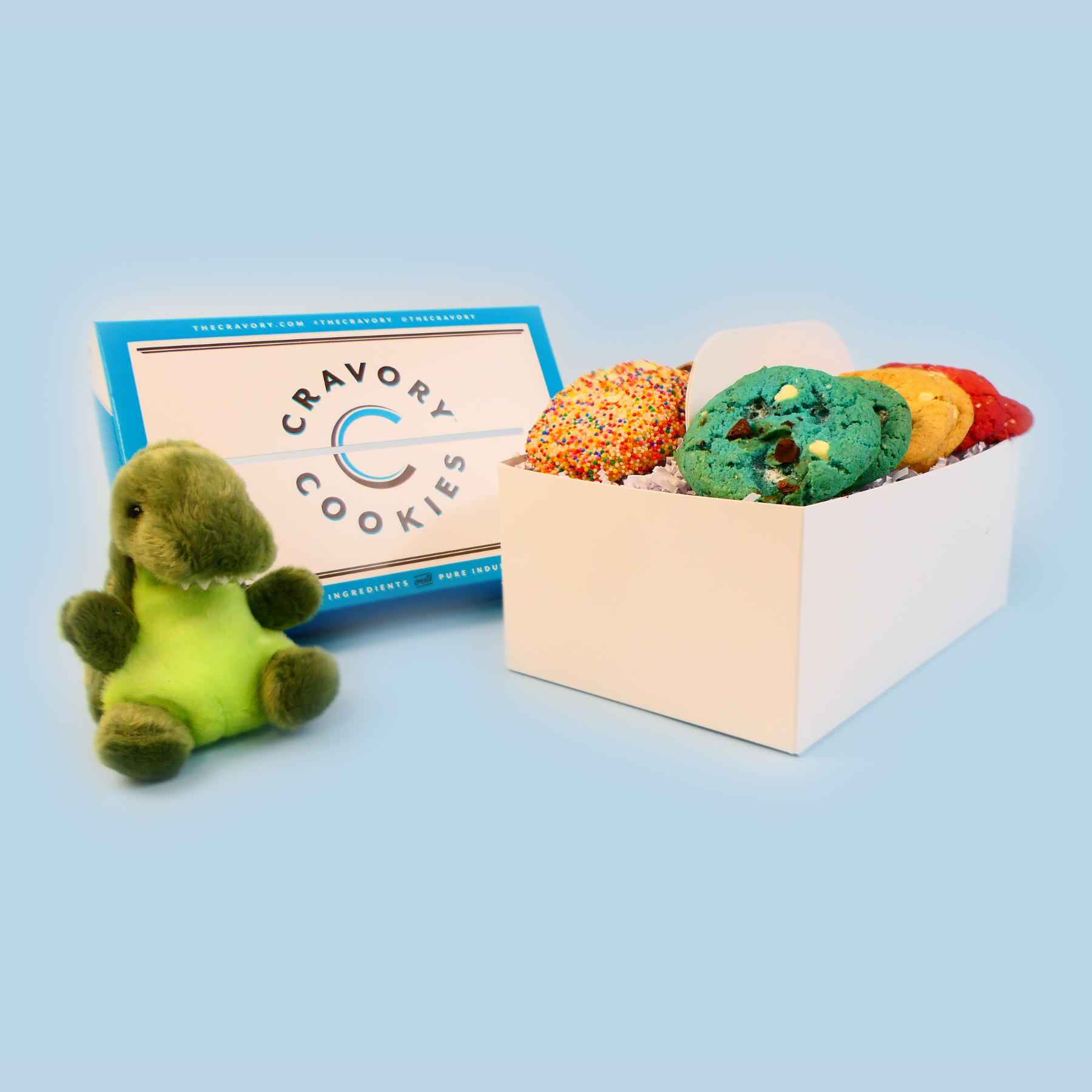 Kids Cookie Box - Dinosaur