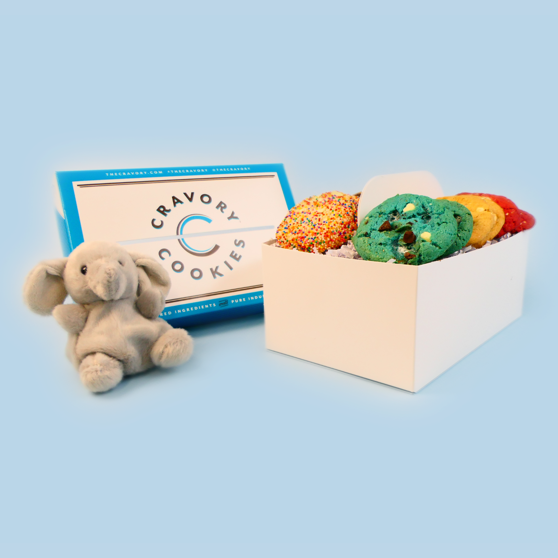 Kids Cookie Box - Elephant