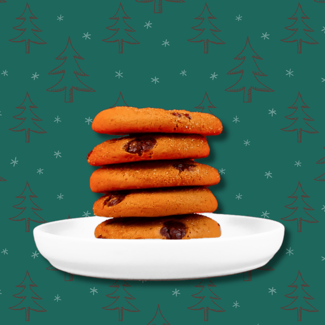 Gingerbread Cookies stacked