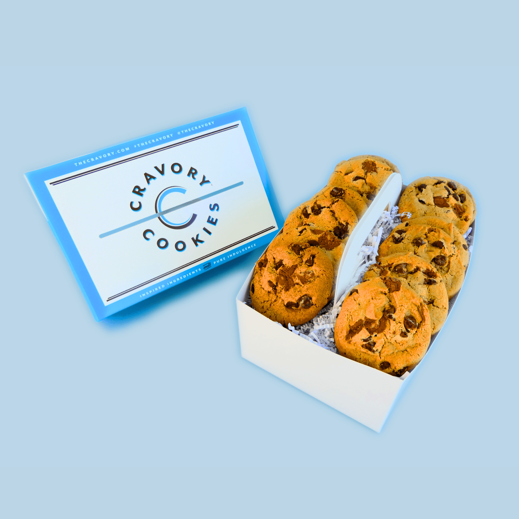 Gluten Free Ultimate Chocolate Chip cookies in box