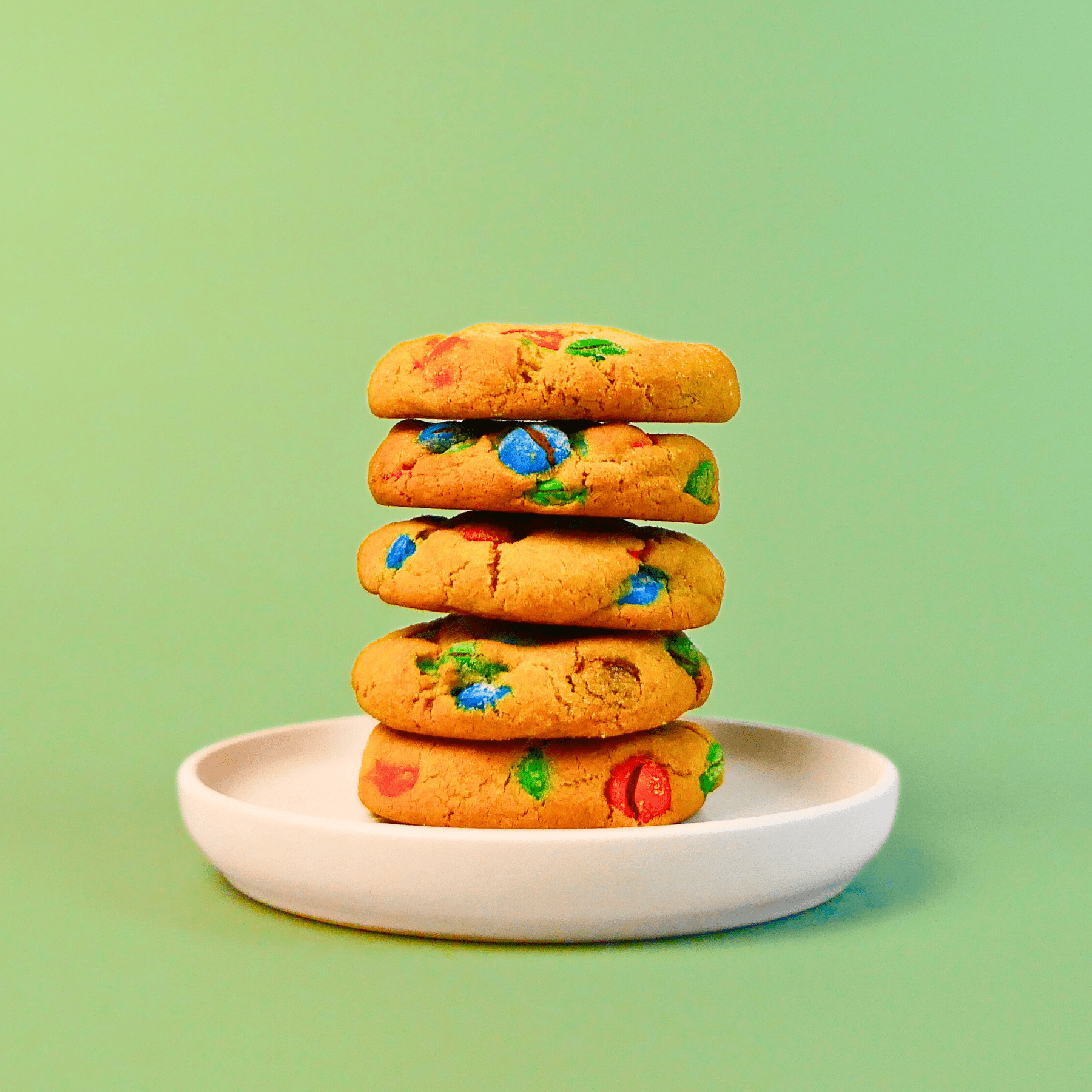 M&Ms Doodle Cookies