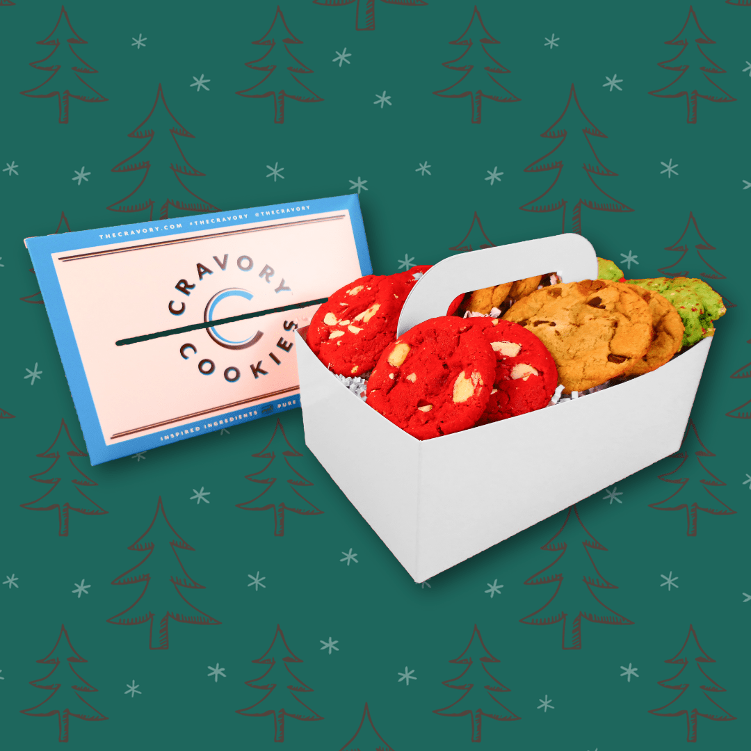 santa mix cookies in box