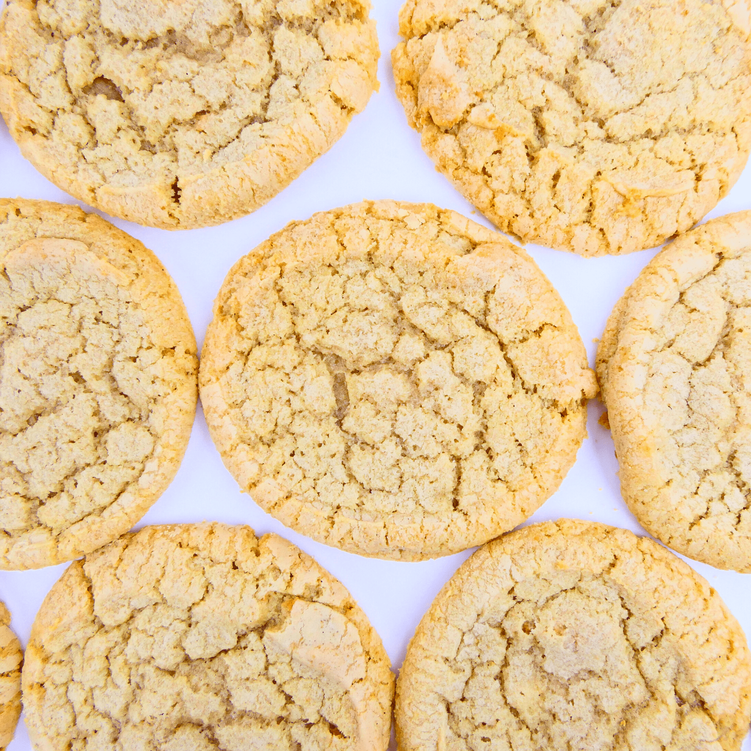 Caramel Apple Cookies - Flatlay