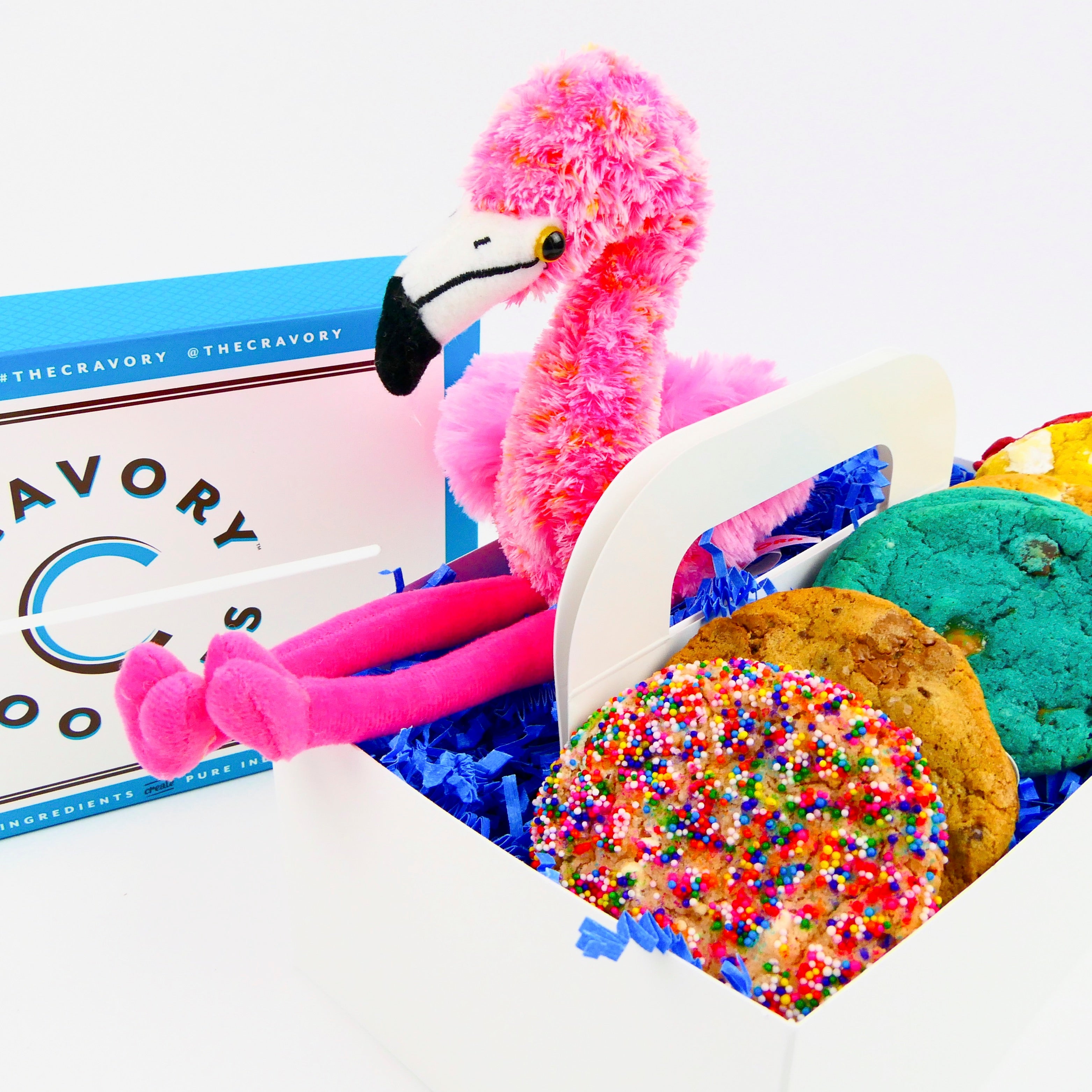 Kids Cookie Box - Flamingo