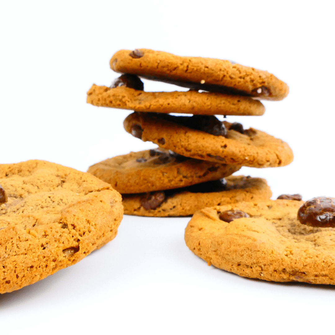 coffee milkshake cookies stacked